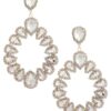 Chunky Teardrop Dangle Earrings – Bold Color Drops