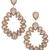 Chunky Teardrop Dangle Earrings – Bold Color Drops