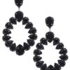Chunky Teardrop Dangle Earrings – Bold Color Drops