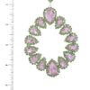 Chunky Teardrop Dangle Earrings – Bold Color Drops