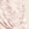 Star-Pattern Tie-Dye Knit Top – Varsity Stripe Trim
