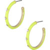 Color Metal Hoop Earrings – Bright Metal Hoops