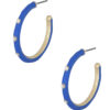 Color Metal Hoop Earrings – Bright Metal Hoops
