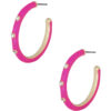 Color Metal Hoop Earrings – Bright Metal Hoops
