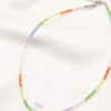 Gummy Bear Charm Beaded Necklace – Multicolor Beads