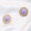 Double Circle Round Metal Earring – Double Hoop