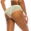 Lace Panty – Delicate Lace Trim in Smoke Green