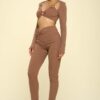 Bikini Top – Solid Latte 2-Piece Swimwear