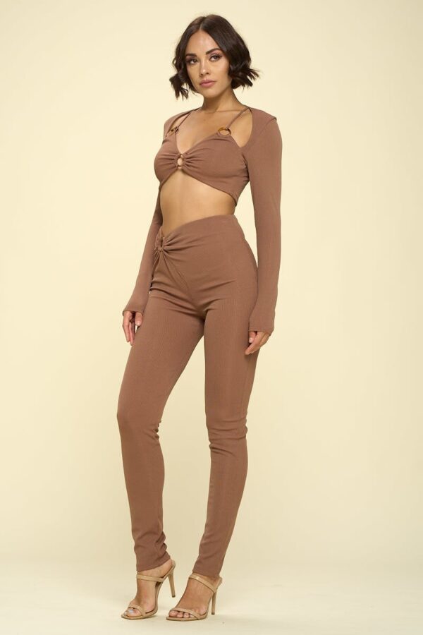 Bikini Top – Solid Latte 2-Piece Swimwear