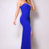 Strapless Sweetheart Mermaid Maxi Dress – Royal