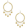 Clay Ball Charm Round Bead Earrings – 2-inch Color Mix