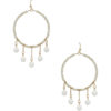 Clay Ball Charm Round Bead Earrings – 2-inch Color Mix