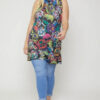 Sugar Skull Sublimation Tunic – Halterneck Racerback Plus Size