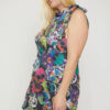 Sugar Skull Sublimation Tunic – Halterneck Racerback Plus Size