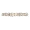 Rhinestone Butterfly Belt with Ruched Elastic Back