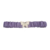 Rhinestone Butterfly Belt with Ruched Elastic Back