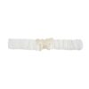 Rhinestone Butterfly Belt with Ruched Elastic Back