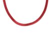 Aluminum-Coated Herringbone Necklace Set – Bold Colors