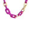 Oval Link Necklace – Oval Chain, 18″ Length