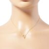 Cloud Pendant Necklace – Gold- or Rhodium-Dipped