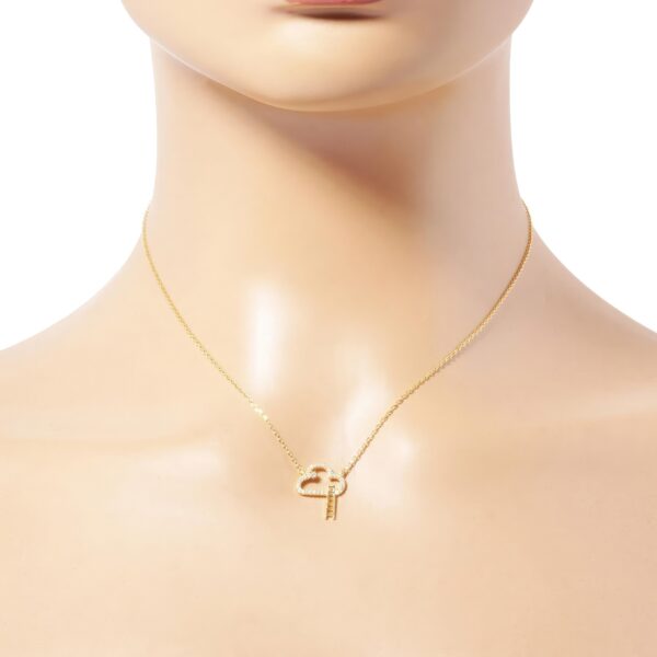 Cloud Pendant Necklace – Gold- or Rhodium-Dipped