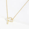 Cloud Pendant Necklace – Gold- or Rhodium-Dipped