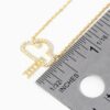 Cloud Pendant Necklace – Gold- or Rhodium-Dipped