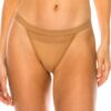 Mesh Thong – Sheer Mesh in Tawney Brown