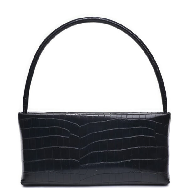 Mandy Croc Handle Crossbody Bag – Vegan Leather