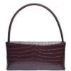 Mandy Croc Handle Crossbody Bag – Vegan Leather