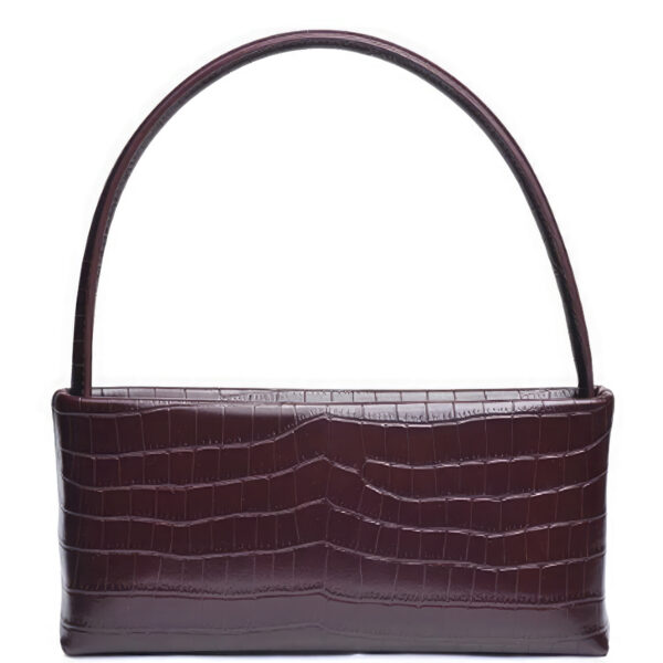 Mandy Croc Handle Crossbody Bag – Vegan Leather