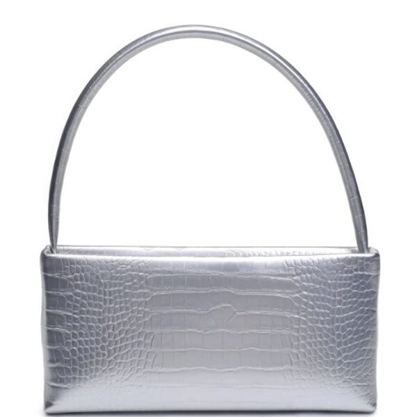 Mandy Croc Handle Crossbody Bag – Vegan Leather