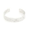 Hammered Metal Cuff Bracelet – Gold & Rhodium Finishes