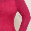Plus Size Mini Dress with Animal Print Rhinestone Mesh – Magenta