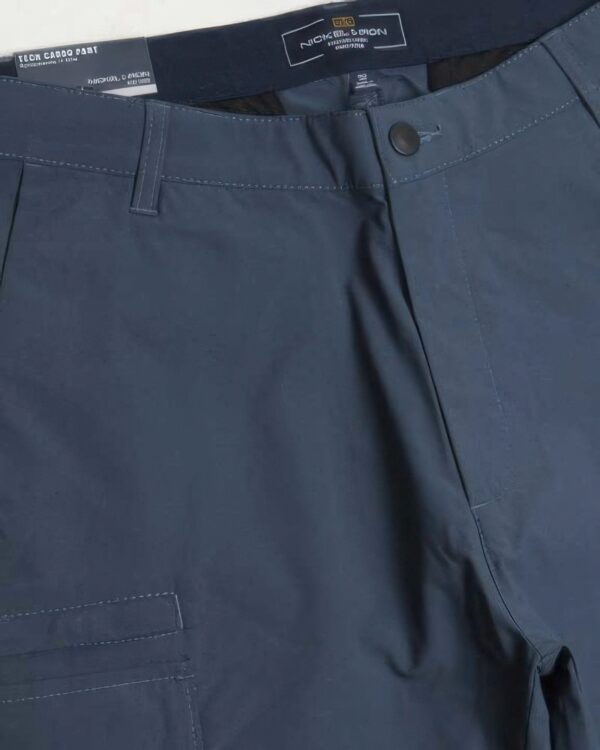 Performance Cargo Pants – Slim Straight in Marine Blue