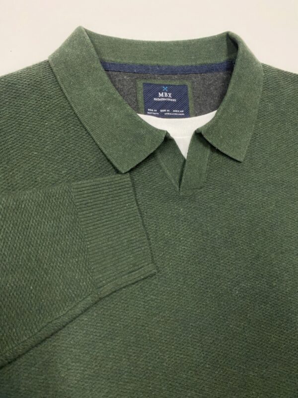 Modern Johnny Crewneck Sweater – Green Heather