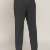 High Waist Pintuck Long Pants – Heather Charcoal