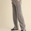 Mineral Wash French Terry Pants – Charcoal
