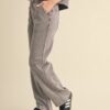 Mineral Wash French Terry Pants – Charcoal