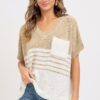 Oversized Knit Top – Slouchy Lightweight Sweater-Knit