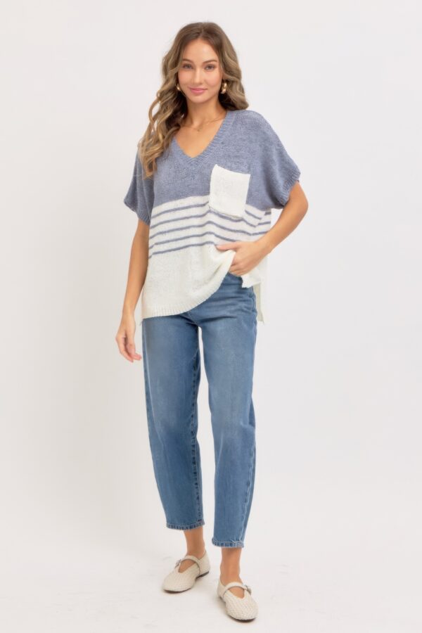 Oversized Knit Top – Soft Sweater-Knit Lightweight Layer