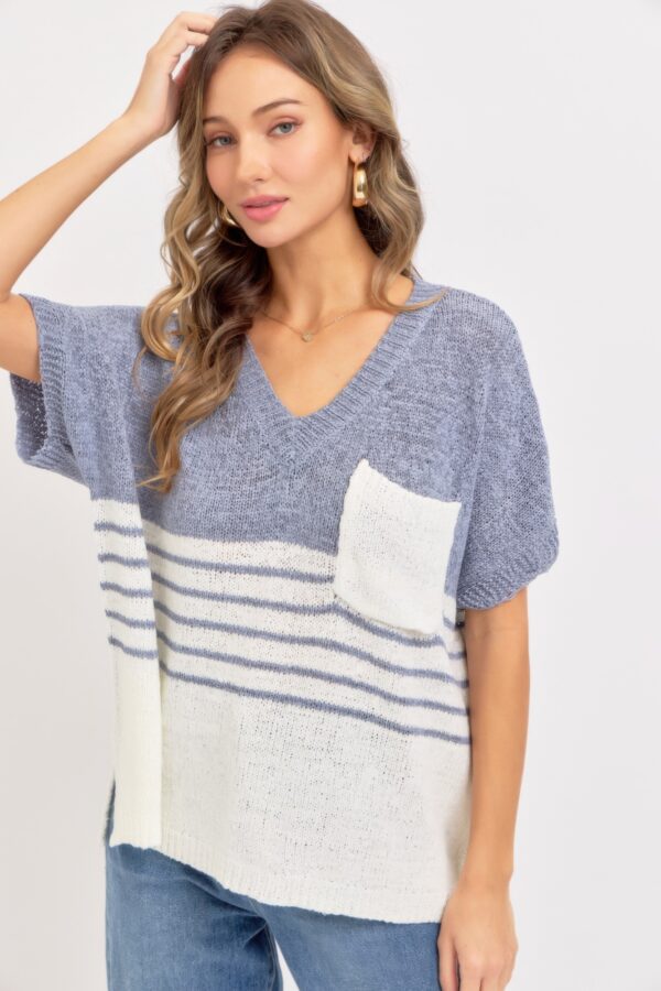Oversized Knit Top – Soft Sweater-Knit Lightweight Layer