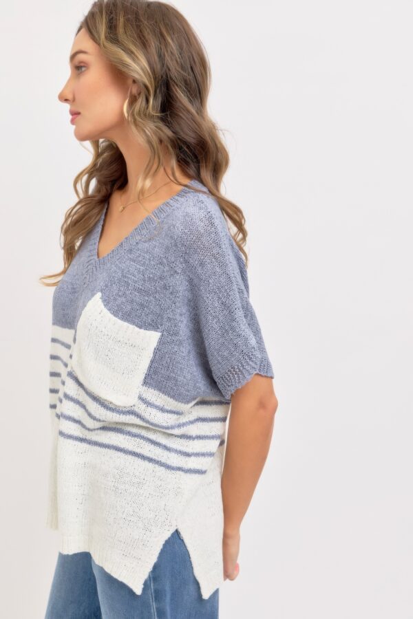 Oversized Knit Top – Soft Sweater-Knit Lightweight Layer
