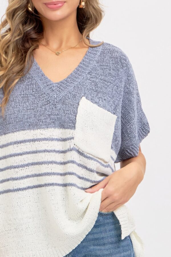 Oversized Knit Top – Soft Sweater-Knit Lightweight Layer
