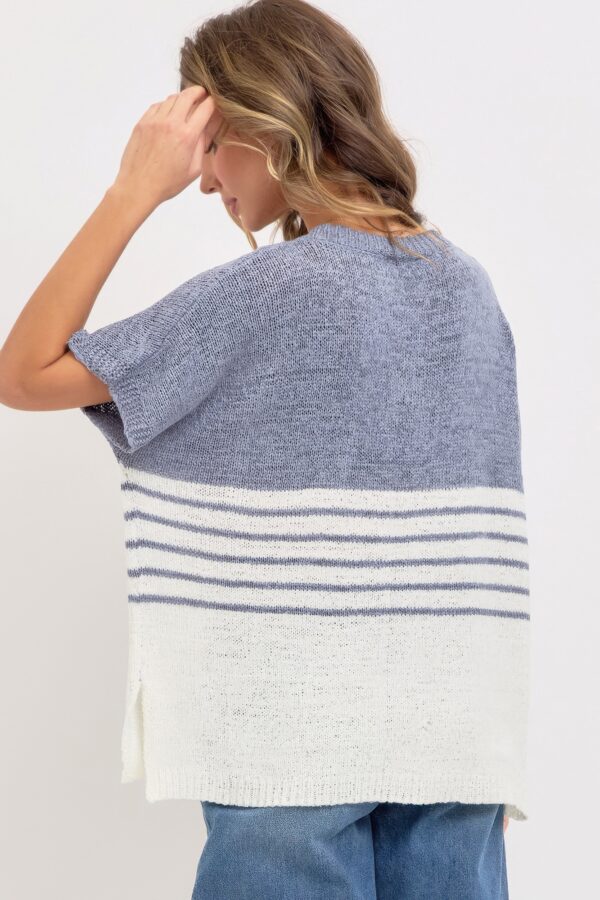 Oversized Knit Top – Soft Sweater-Knit Lightweight Layer