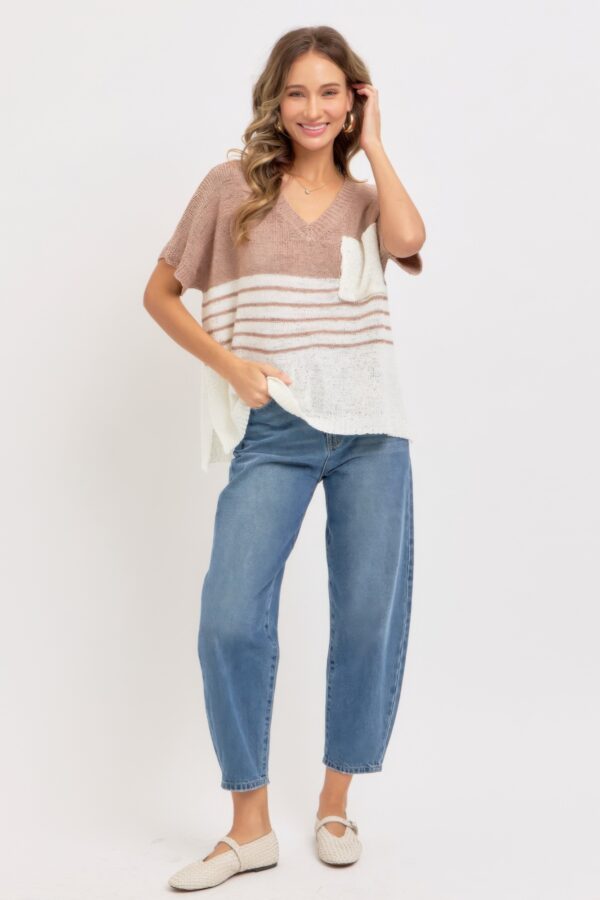 Oversized Sweater-Knit Top – Slouchy Lightweight