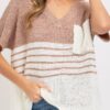Oversized Sweater-Knit Top – Slouchy Lightweight