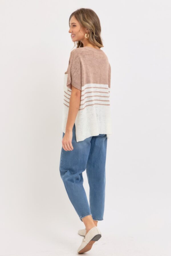 Oversized Sweater-Knit Top – Slouchy Lightweight