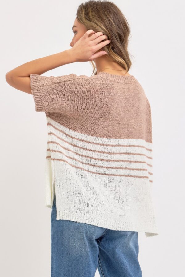 Oversized Sweater-Knit Top – Slouchy Lightweight