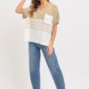 Oversized Knit Top – Slouchy Lightweight Sweater-Knit